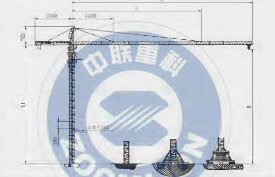 TC6013A-6塔式起重機(jī)